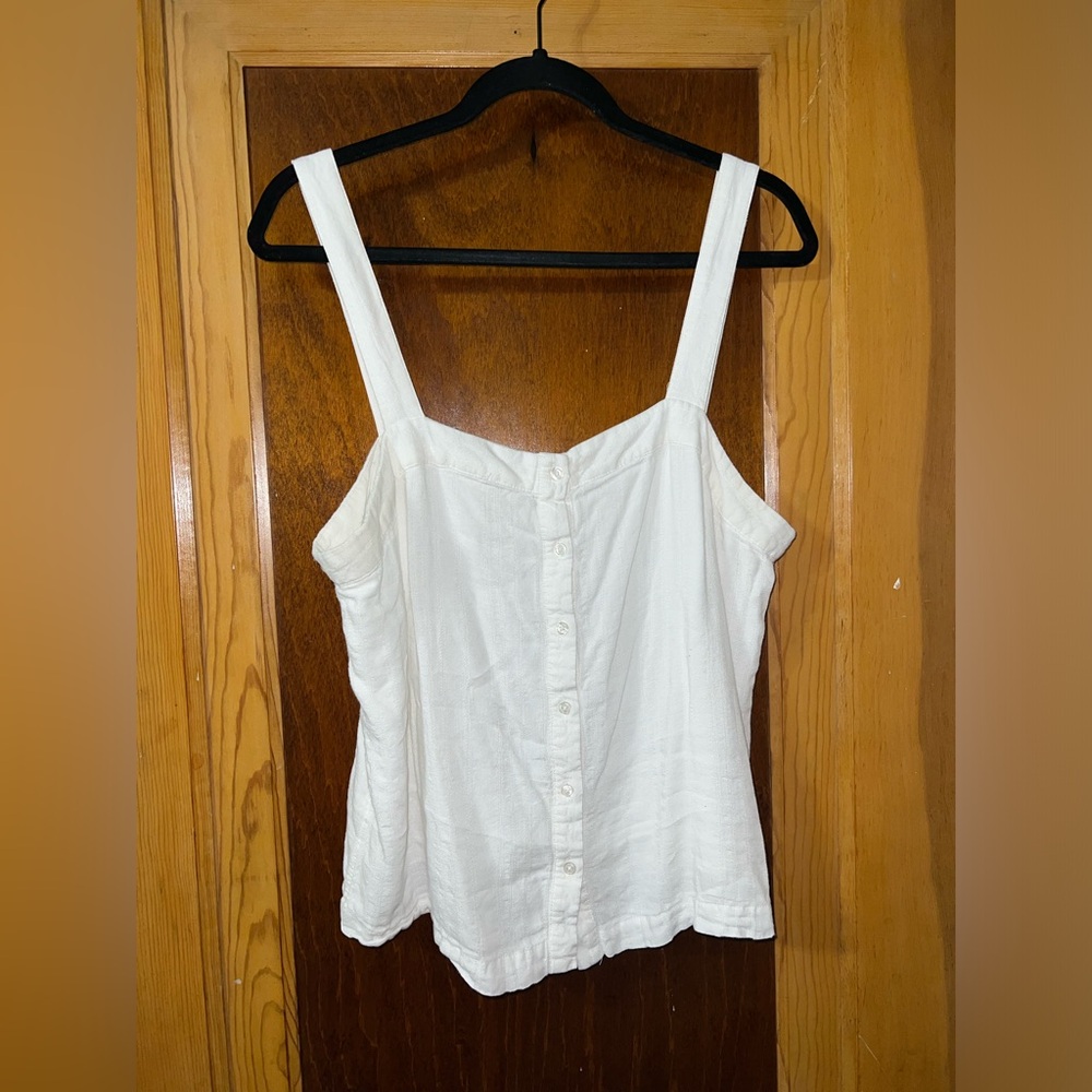 A New Day linen tank